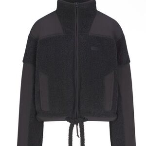 Women's Black Fleece Jacket